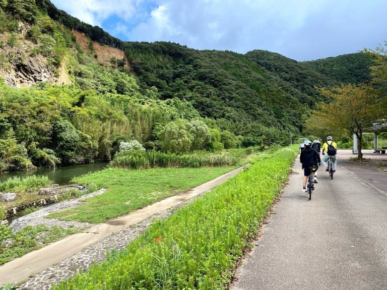 ながと青海島の初夏を自転車散走で